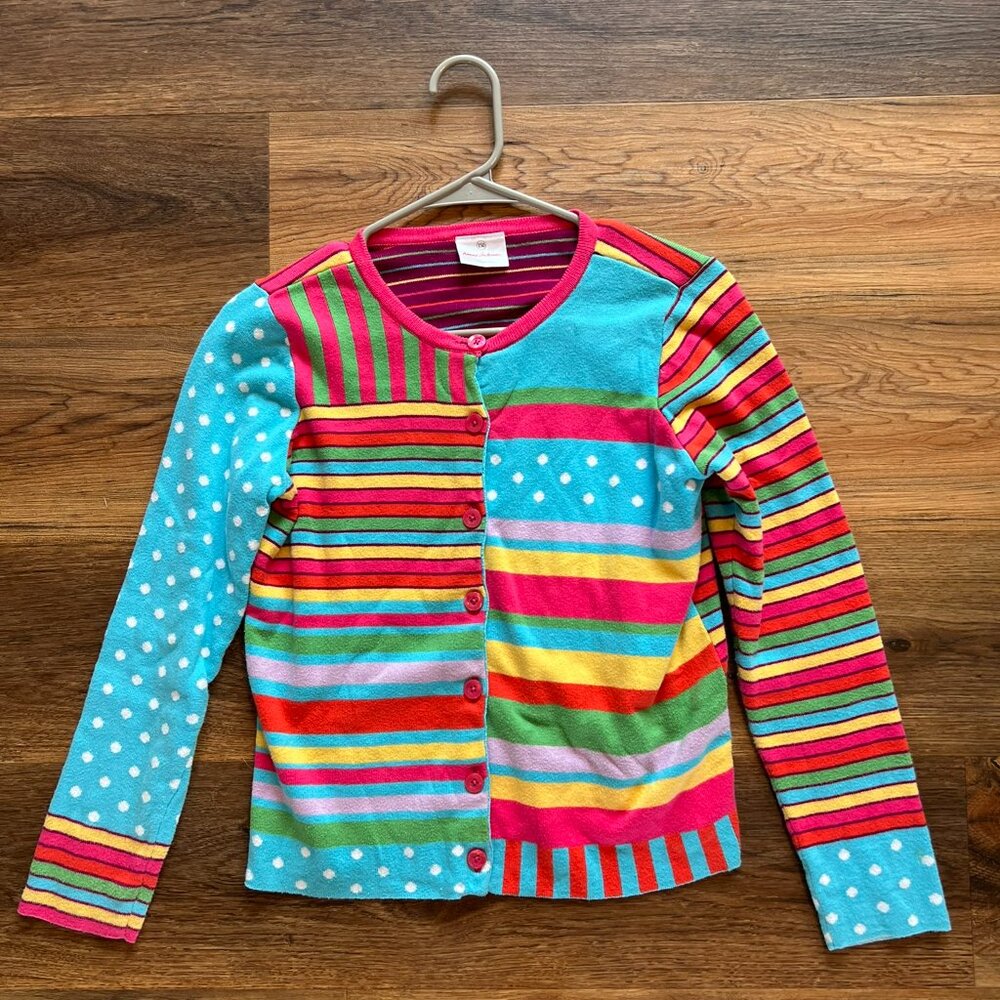 Hanna Andersson Colorful Cardigan Size 150 (girls 12)
